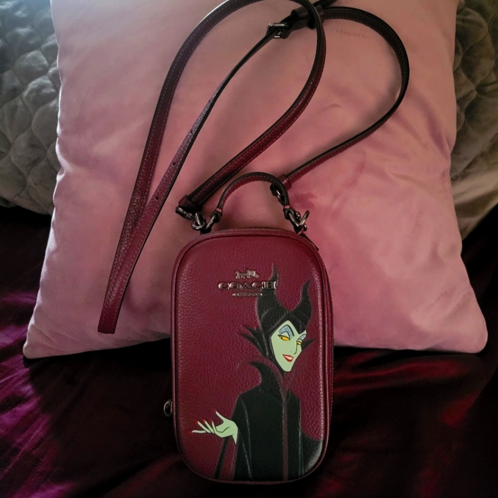 Maleficient Coach Camera purse